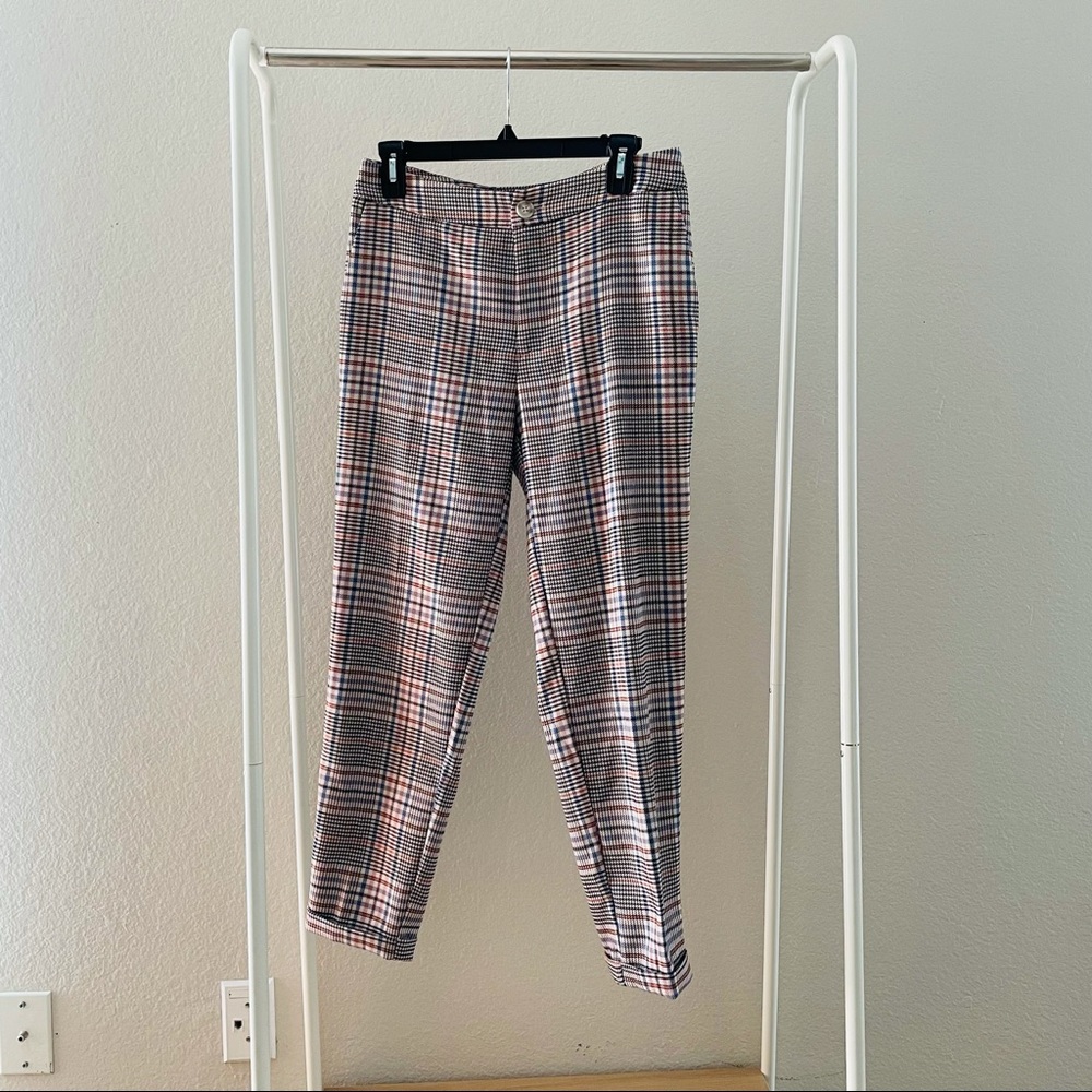 Anthropologie Plaid Pants
